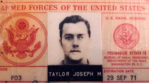 U.S. Armed Forces ID for Joseph Taylor Sr.